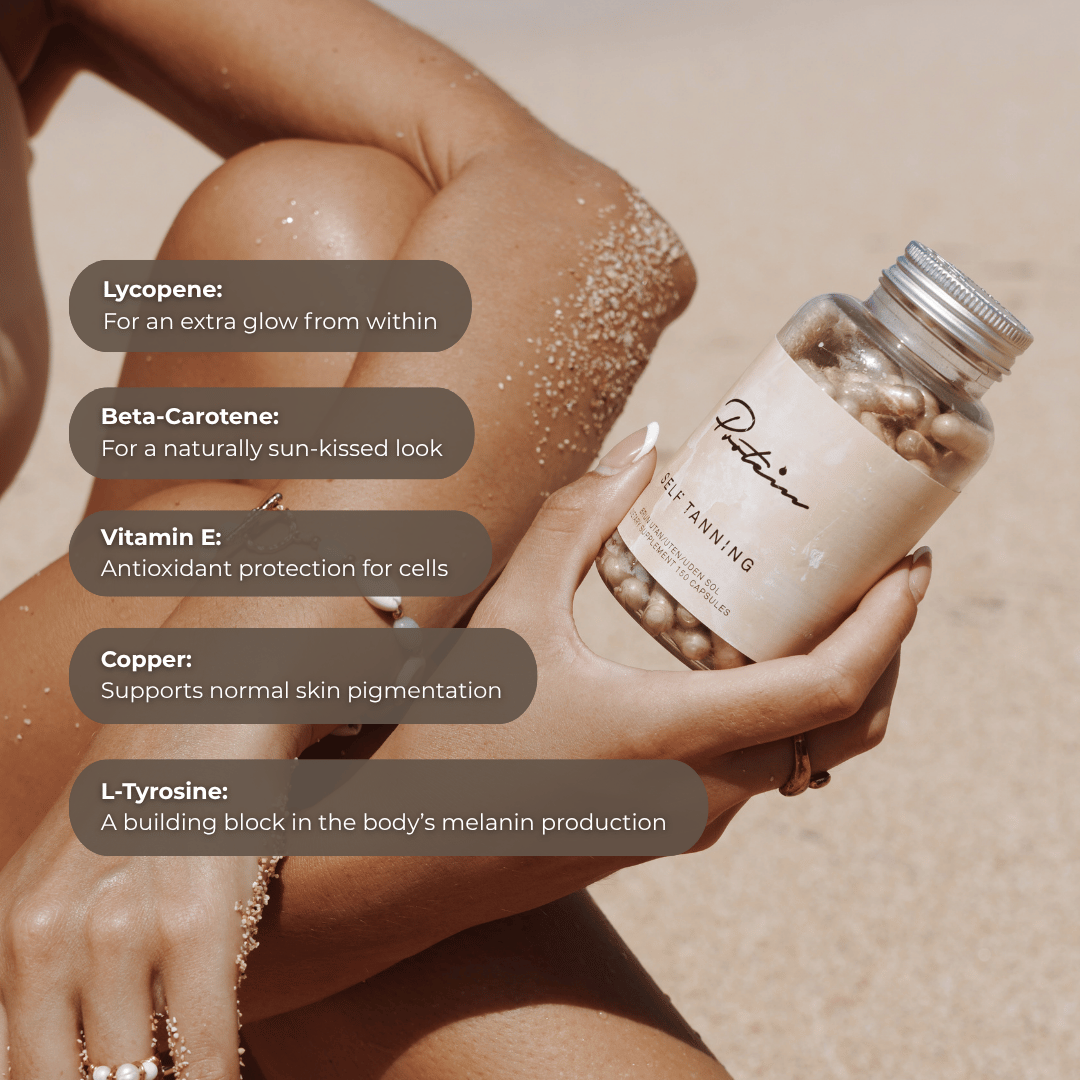 Self-Tanning |  Activeert en versnelt het bruiningsproces | 150 Capsules