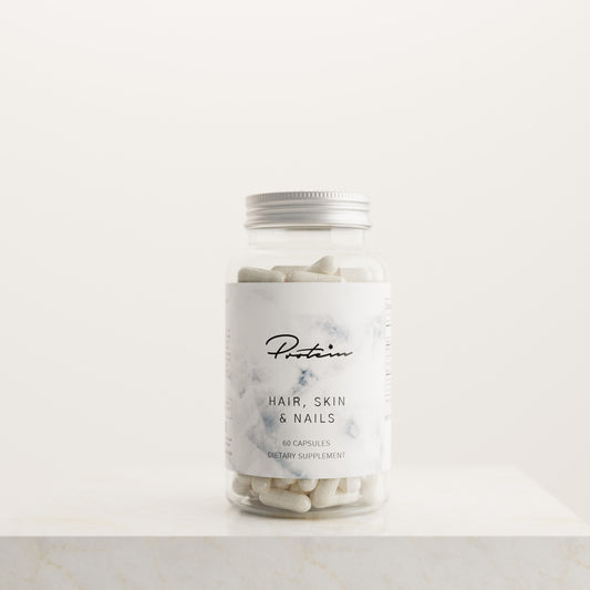 Haar, Huid & Nagels | Versterk je natuurlijke schoonheid van binnenuit | 60 capsules