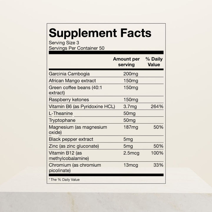 Bodyfat Burner Night | Afvallen als je slaapt | 150 Capsules