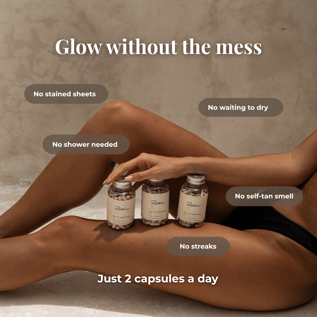 Self-Tanning |  Activeert en versnelt het bruiningsproces | 150 Capsules