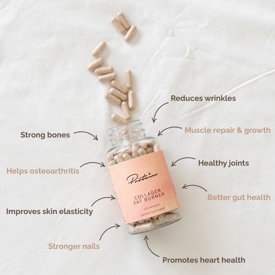 Collageen Vetbrander, Thermogenic Fat Burner, 150 capsules